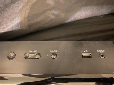 PHILLIPS SOUNDBAR AND SUBWOOFER