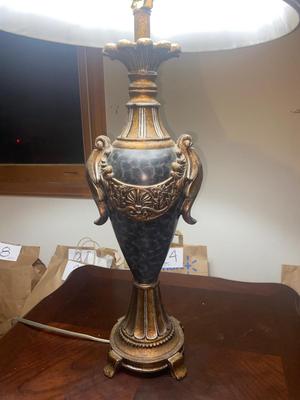 END TABLE AND LAMP
