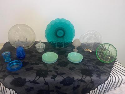 BEAUTIFUL COLORFUL VINTAGE GLASS