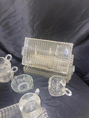 MCM HOSTESS SNACK SET AND HORS D’OEUVRES PLATTER