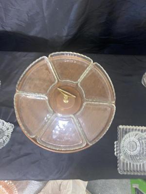 MCM HOSTESS SNACK SET AND HORS D’OEUVRES PLATTER