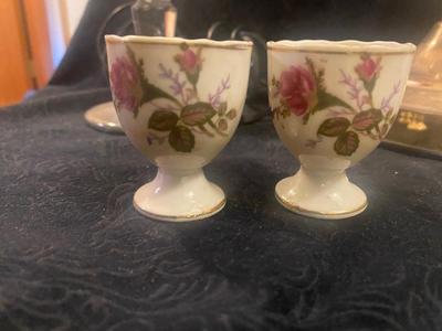 NIB TIARA PINK CANDY DISH, CANDLESTICKS, LAMP, EGG CUPS AND MORE