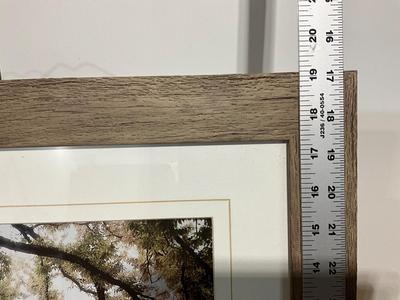 Be gentle with yourself 12”x23” framed picture