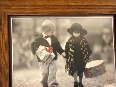 Boy and Girl framed pictures