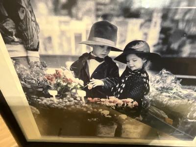 Boy and Girl framed pictures