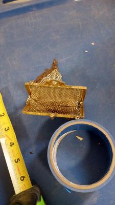 LOT 96 OLD METAL PURSE