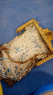 LOT 96 OLD METAL PURSE
