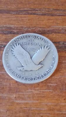 LOT 108 1927 SILVER QUARTER