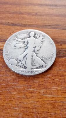 LOT 109 1929-S WALKING LIBERTY HALF DOLLAR