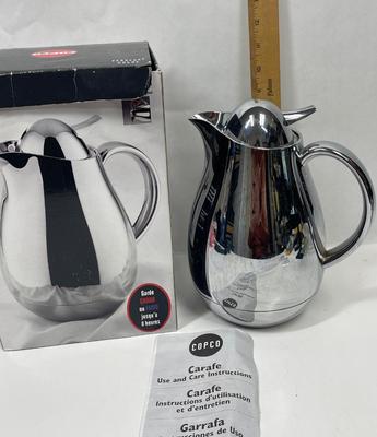 Copco Carafe Chrome with box