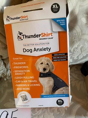 THUNDER SHIRT INSANELY CALM FOR DOG ANXIETY XL
