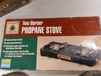 Two burner Propane Cookstove - Great for prepping!