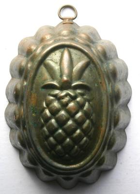 Antique Food Mold in shape Pineapple