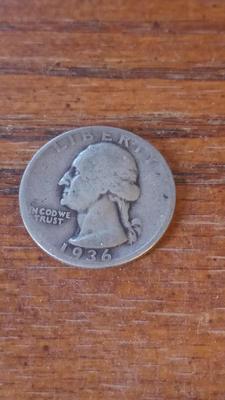 LOT 112 1936-S WASHINGTON QUARTER