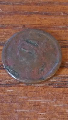 LOT 113 1850 LARGE CENT