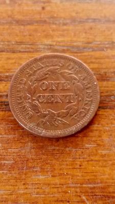 LOT 116 1848 LARGE CENT