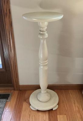 Wood Plant stand 34”H
