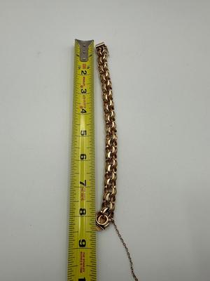 POM 14k Gold Woven Bracelet