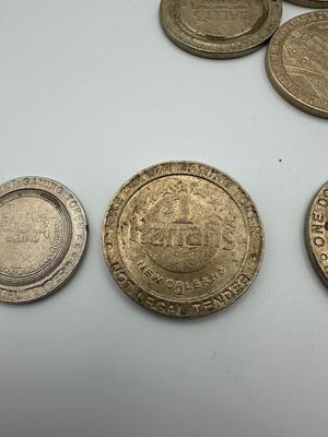 Vintage Casino Tokens