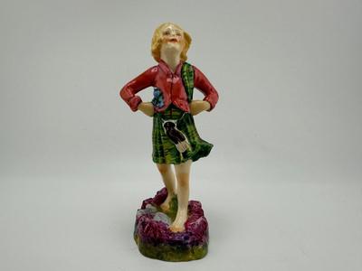 Royal Worcester F.G. Doughty #3104 Scotland Figurine