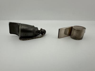 Vintage Metal & Sterling Whistles