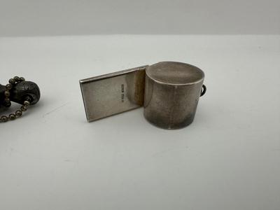 Vintage Metal & Sterling Whistles