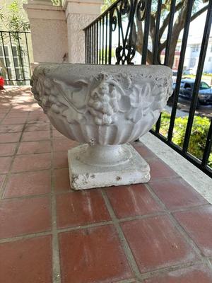 Large Cement Planter