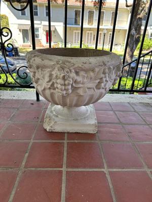 Large Cement Planter