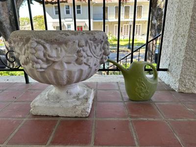 Large Cement Planter