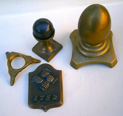 Assorted Decorative Brass Items