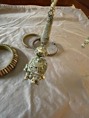VINTAGE BRASSY BELL NECKLACE