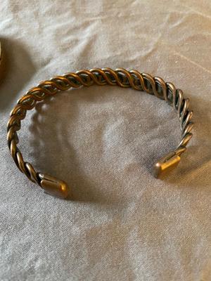 VINTAGE BRASSY BELL NECKLACE