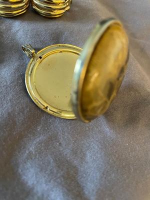 TWO HAND ETCHED BRACELETS, BARRETT AND HAIR CLIP, CLIP ON EARRINGS MORE
