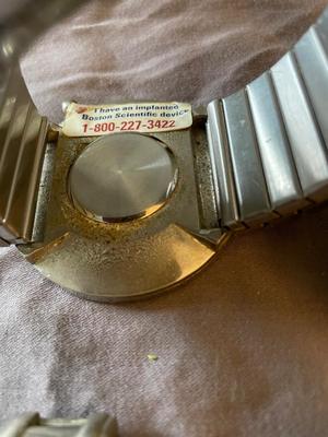 FOUR MEN'S WATCHES FOR PARTS OR REPAIR