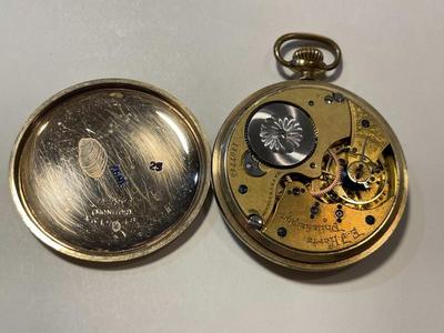 Antique E.J. Hertz Philadelphia Pocket Watch Gold-Filled in Good Preowned Condition. (Runs Good). FREE DOMESTIC SHIPPING.