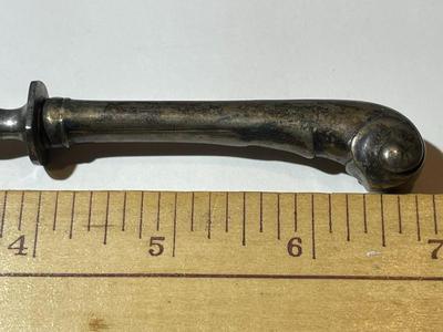 Vintage/Antique Germany Solingen Zwilling J. A. Henckels Caviar/Fish Knife w/Silver Handle as Pictured.