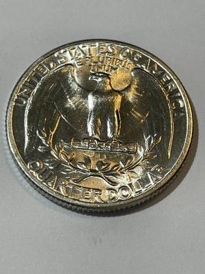 1934-P HEAVY MOTTO MS65 CONDITION WASHINGTON SILVER QUARTER VERY NICE COIN.