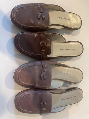 Brand New 2 pairs of leather flats from Bandolino in size 6.5