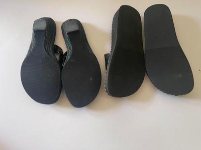 Brand New 2 pairs of Liz Claiborne leather sandals in size 6