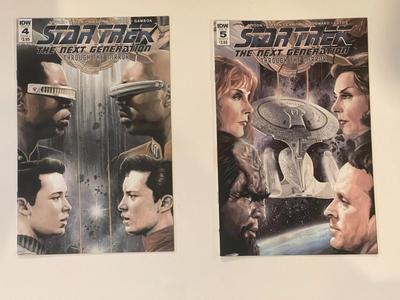 Star Trek: The Next Generation: Through The Mirror Issues #1-5