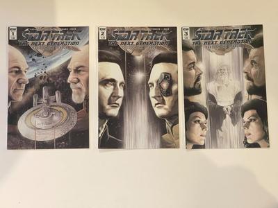 Star Trek: The Next Generation: Through The Mirror Issues #1-5