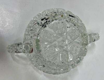 2 pc lot APG glass serving dishes