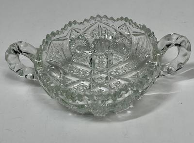2 pc lot APG glass serving dishes