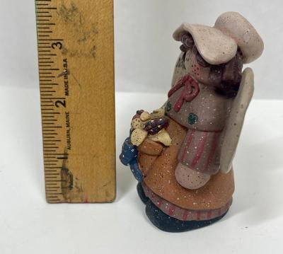 November Clay Doll Figurine