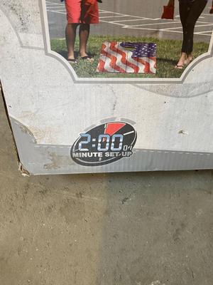 NIB PATRIOTIC CORN HOLE/TOSS A SACK GAME