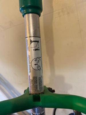 WEED EATER, FERTILIZER SPREADER, SPRINKLER & WALL HOOKS