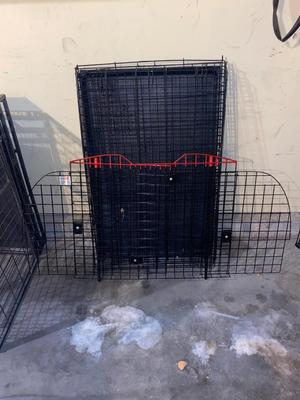 ANIMAL KENNEL WITH OUTSIDE AREA GATE