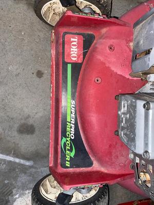 TORO SUPER PRO RECYCLER LAWNMOWER SELF PROPELLED
