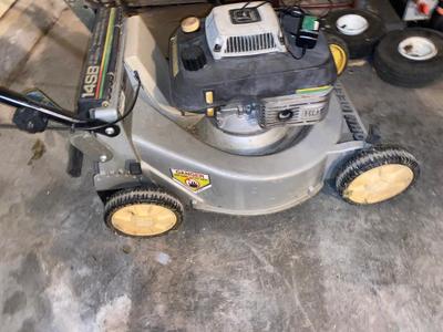 JOHN DEERE SELF PROPELLED MOWER THIS IS A BEAST!