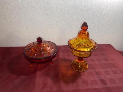 PRETTY VINTAGE CANDY DISHES
